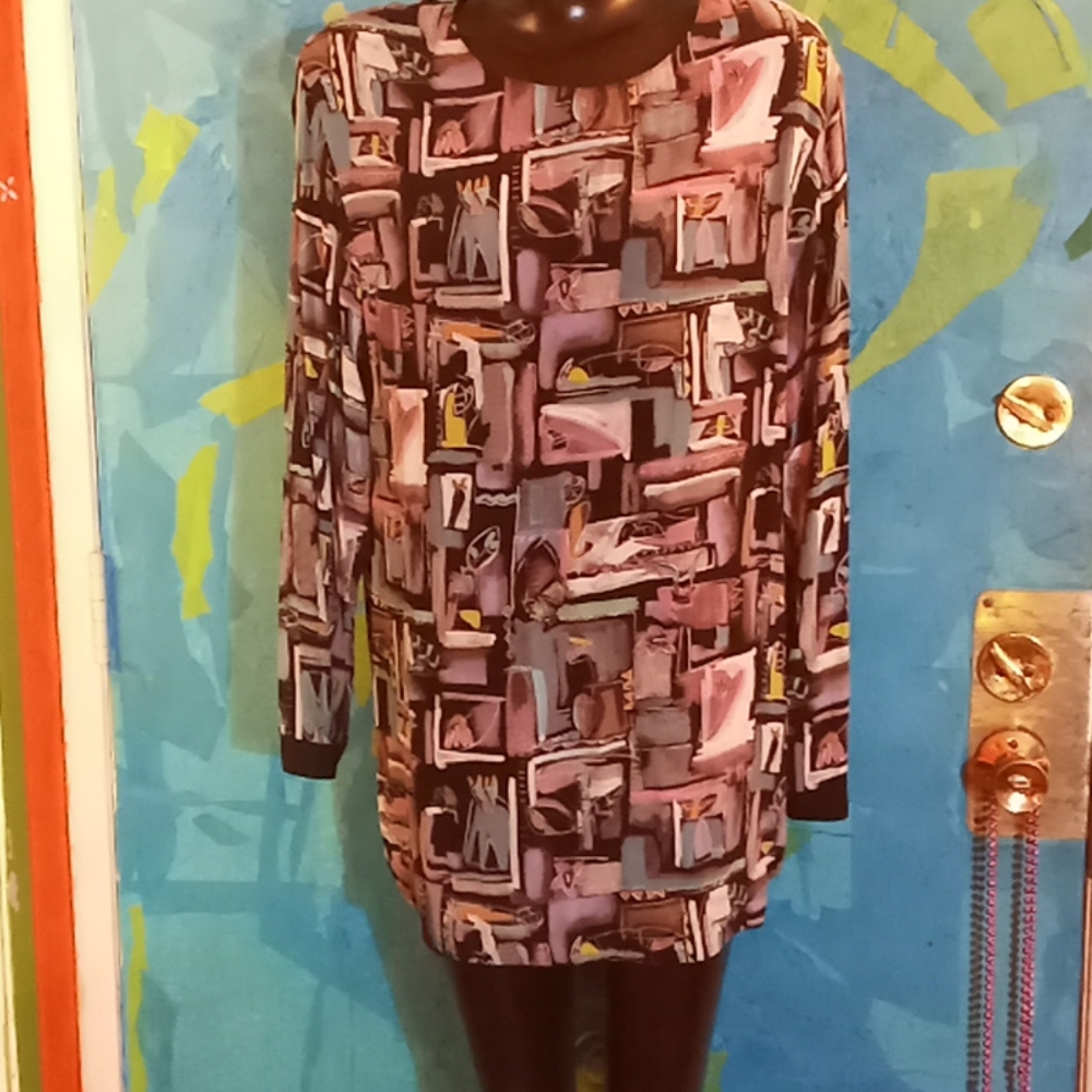 Carole Little - Long Sleeve - Large - Very Unique